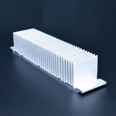 High Power Dense Fin Aluminum Heat Sink for Svg and Apf and Welding Equipment and Electronics and Power and Radio Communications and Inverter