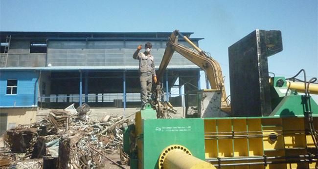 Y81f-2000 Recycle Machine Hydraulic Iron Baler