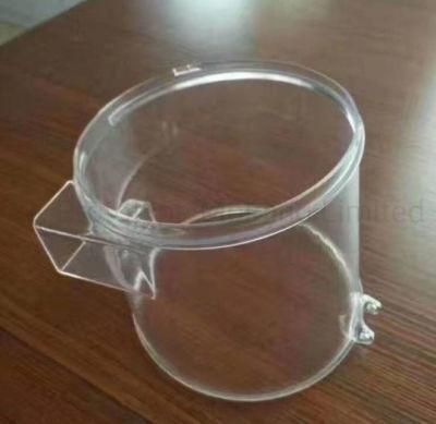 Transparent Plastic Cup, Process Processing and Polishing, CNC Machining Parts