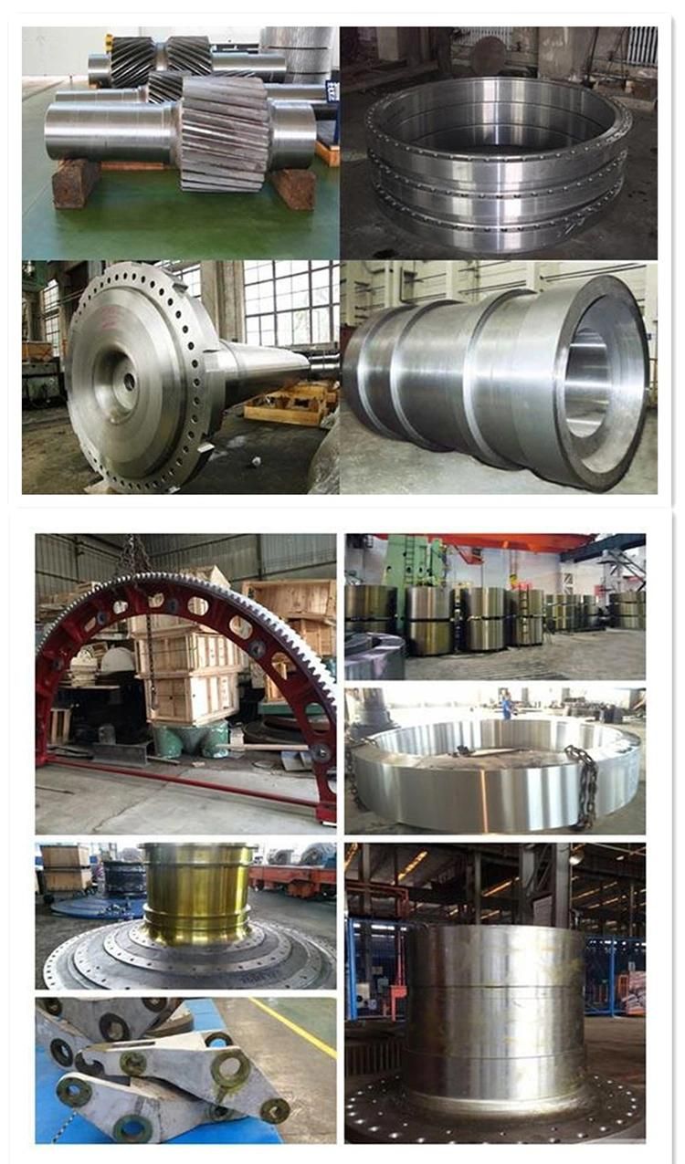 Manufacturer OEM Alloy Forged Steel Hot Forging Products for Shaft/Roll/Ball/Gear/Ring