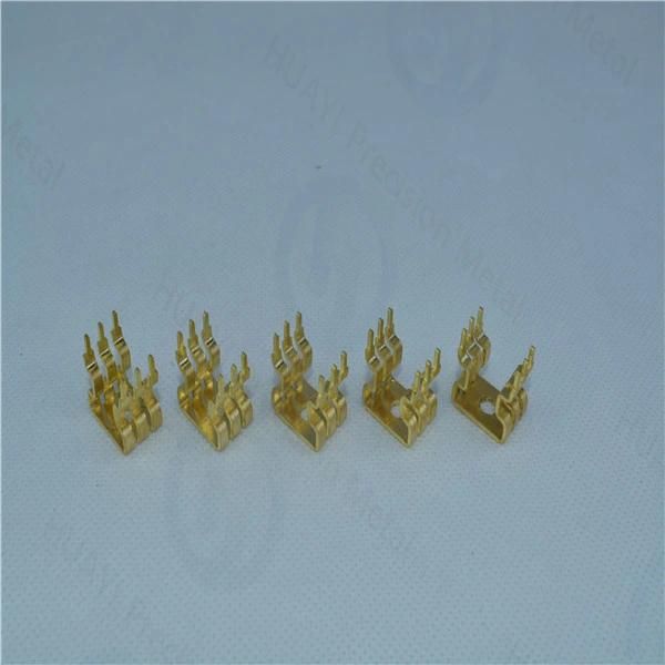 OEM Design and Produce Brass Hardware Parts / Copper Clamp