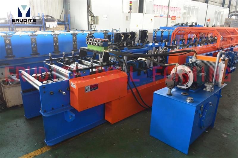 Z120/150/200/230/250/300 Metal Roll Forming Line for Z Purlin