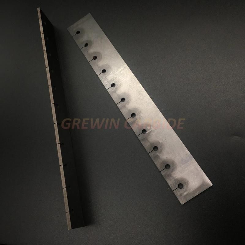 Gw Carbide - Preform Carbide Strip with Holes and Radius