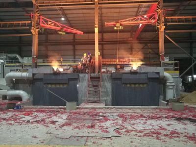 5 Ton Steel Melting Induction Furnace for Making Rebar for Steel Production Factory