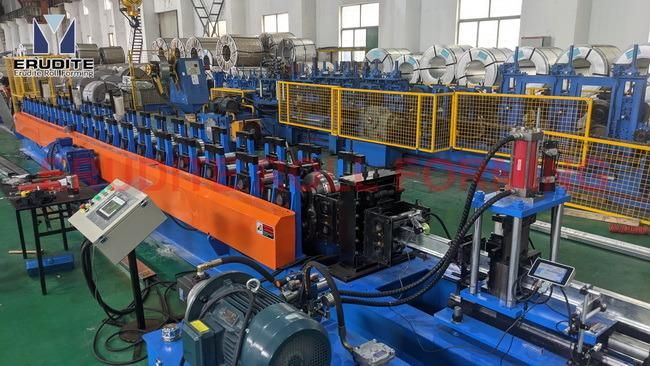 Roll Forming Machine with on-Line Punching for PV Bracket/ Photovoltaic