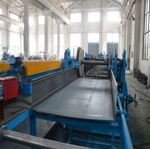 5 Ton Hydraulic Decoiler Cable Tray Roll Forming Machine with Servo Feeding