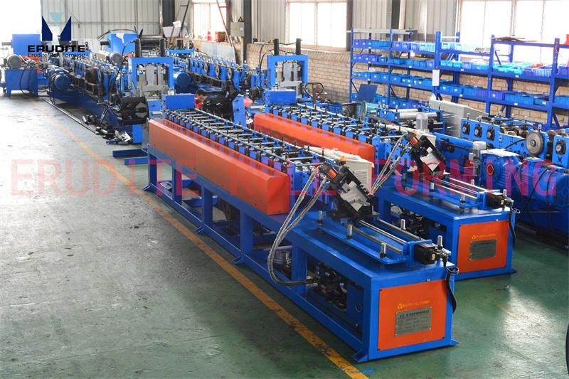 Furring Metal Roll Forming Mill with Servo Flying Cut 30mpm