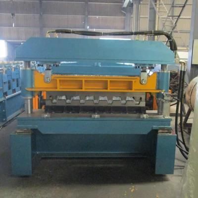 Automatic Galvanized Steel Construction Materials Floor Deck Roll Forming Machine