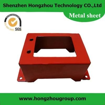 High Quality Precision Metal Enclosure with Red Color Coated