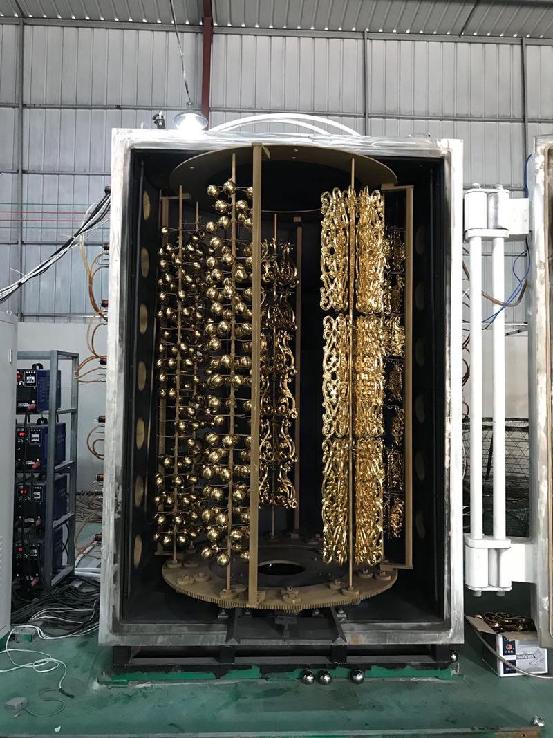 Ss Furniture Sheet Titanium Gold Color Multi Arc Ion Vacuum Coating Machine