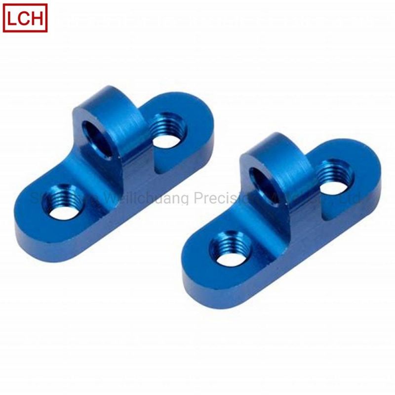 6061 Blue Anodized Aluminum Precision CNC Part