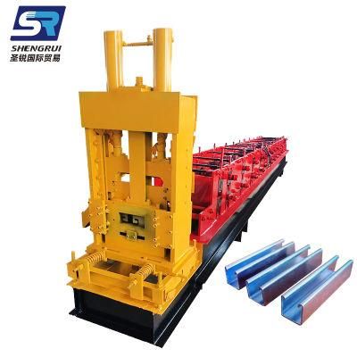 Multiple Size C Shaped Roll Forming Machine with Punching for Sale