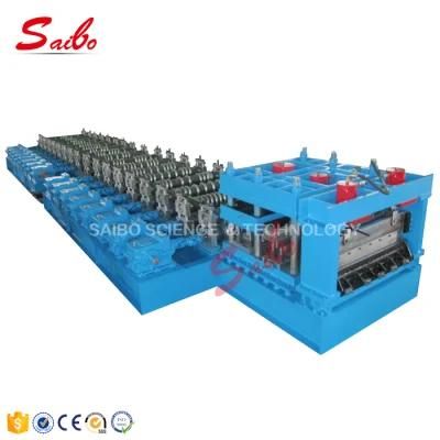Automatic Metal Galvanized Steel Silo Cold Roll Forming Machinery