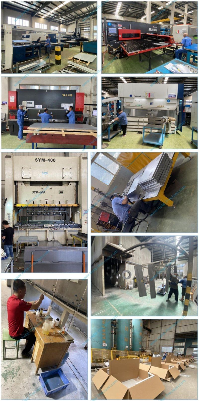 Customized Metal Fabrication Machine Spare Part Aluminum Steel Parts