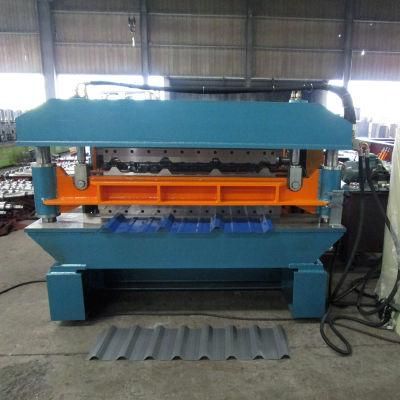 Single or Double Press Mold Metal Steel Ceramic Glazed Tile Roll Forming Machine for Making Ecological Floor Roof Wall Panel with ISO/Ce/SGS/BV