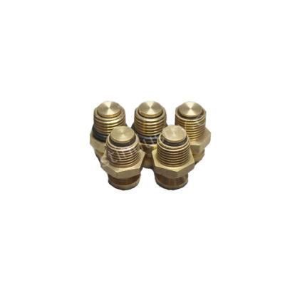 Copper Reducing Tube Bush Threaded Hexagon Nipple Fitting Compression Joint