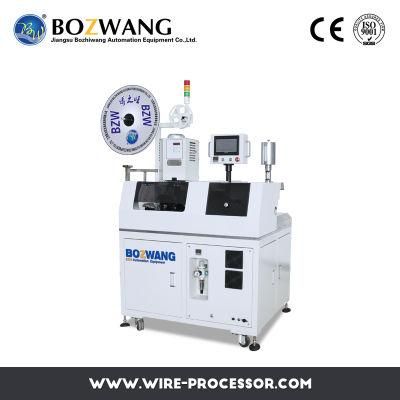 Bzw-2tp+Z Automatic Flat/Ribbon Cable Single End Twisting, Tinning and Terminal Crimping Machine