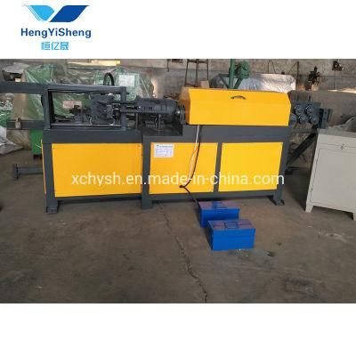 Hydraulic Automatic Steel Bar Straightening and Cutting Machine for Sale