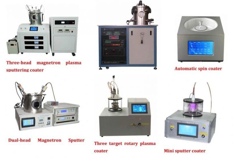 DC  Magnetron  Sputtering  Coater with Rotary  Stage and Water  Chiller