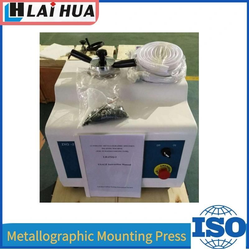 Metallographic Mounting Press Hot Inlay Machine Sample Preparation Equipments --Can Prepare 2 Samples at One Time