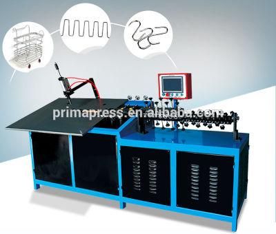 50mm Gear Digital Panel Steel Rod Bar Bending Machine Hot Sale 2D Wire Bender From Bending Machinery