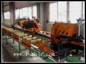 Aluminum Profile Single Puller with Hot Saw in Extrusion Cooling Table / Handling System