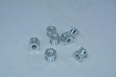 OEM Custom High Strength Precision Made Zinc Plated Galvanized Carbon Steel Nuts DIN934 Self Locking Hex Nuts