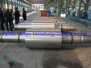 Forged Back up Roller Used for 4-Hi and 6-Hi Cold Rolling Mill to Produce Steel Plate