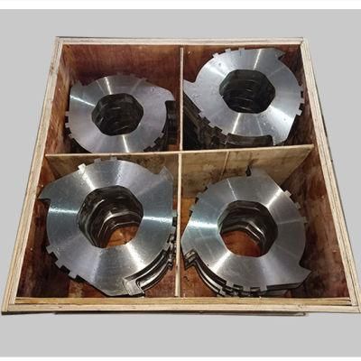 300X300 Model Plastic Waste Wood/Rubber/Plastic/Cardboard Shredder Machine Chamber Box Knife Blade