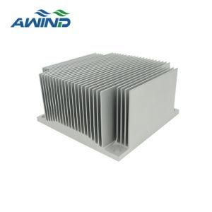 High Quality Customized Aluminum CNC Machining Part, Heat Sink for Telecom