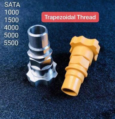 Trapezoidal Thread Air Spray Gun Adaptor Pistol Cup Adapter
