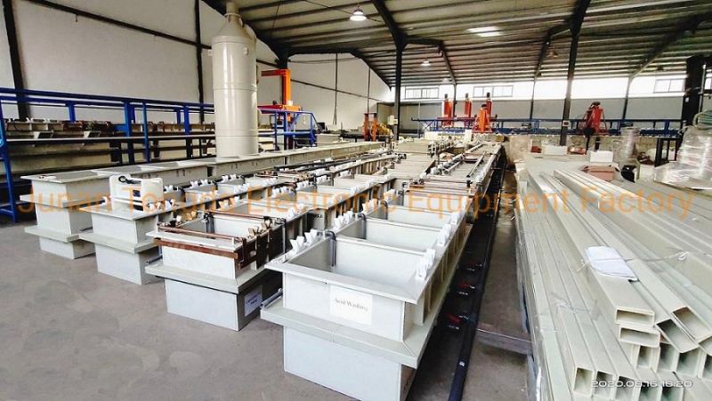 Aluminium Anodizing Plating Machine Line for Aluminum Anodizing Plant