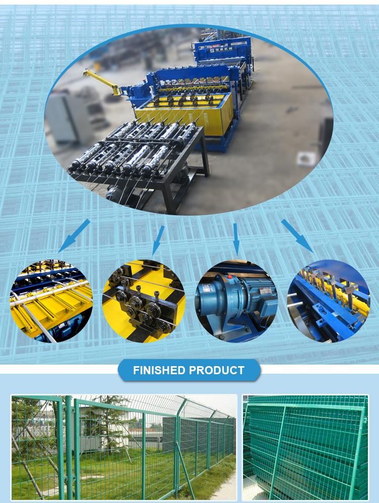 Automatic Chicken Breed Layer Cage Mesh Welding Machine PLC Control