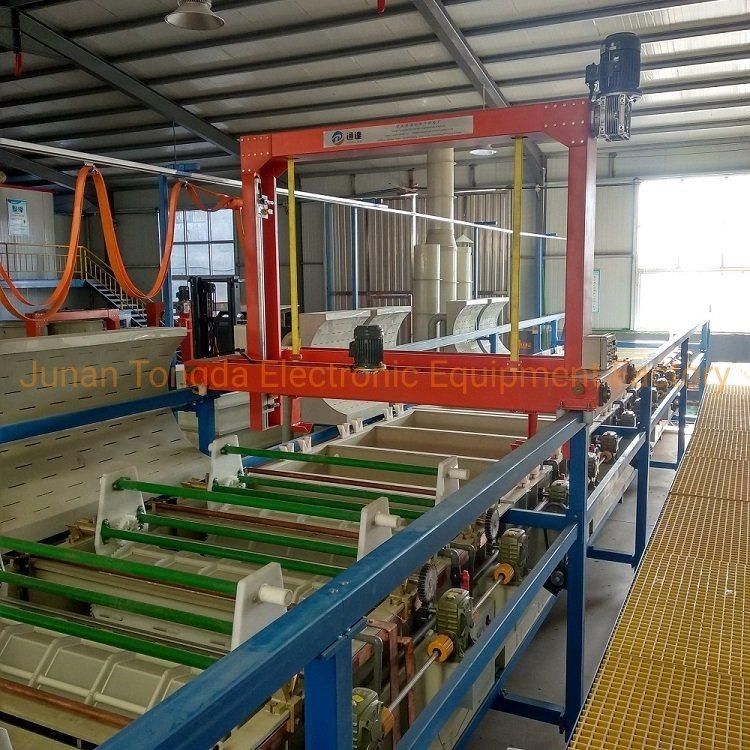 Silver Electroplating Nickel Electroplating Machine Electro Galvanizing Line Plating Equipment