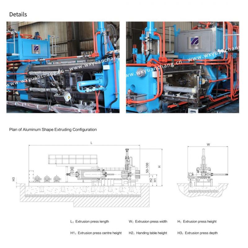 Xj-1000 Aluminum Extrusion Press