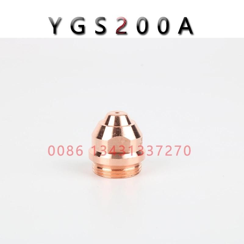 Yueyang Torch Ygs200A Suitable for 200A Cutting Power Huayuan Machine Plasma Cutting Electrodo Nozzle Shield
