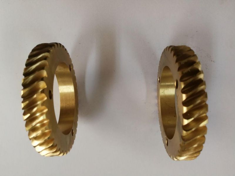 Certificated Factory OEM High Precision Worm Brass Gear