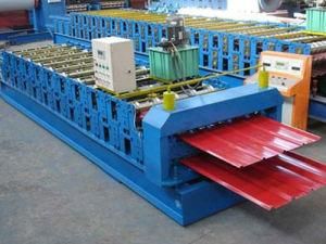 Steel Construction Materials Step Tile Forming Machine
