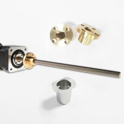 OEM Length External Brass Parts Step Motor Linear Actuator