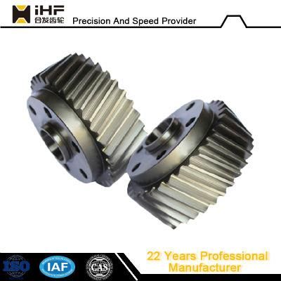 Ihf Small Worm Pinion Stainless Steel Gears Helical Metal Steel Precision Parts Bevel Gear