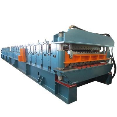 20 Years Experience Customized Ibr and Glazed Tile Double Layer Roof Panel Roll Forming Machine