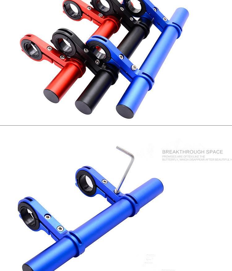 Aluminum Customized CNC Bicycle Accessories Handle Extension Frame