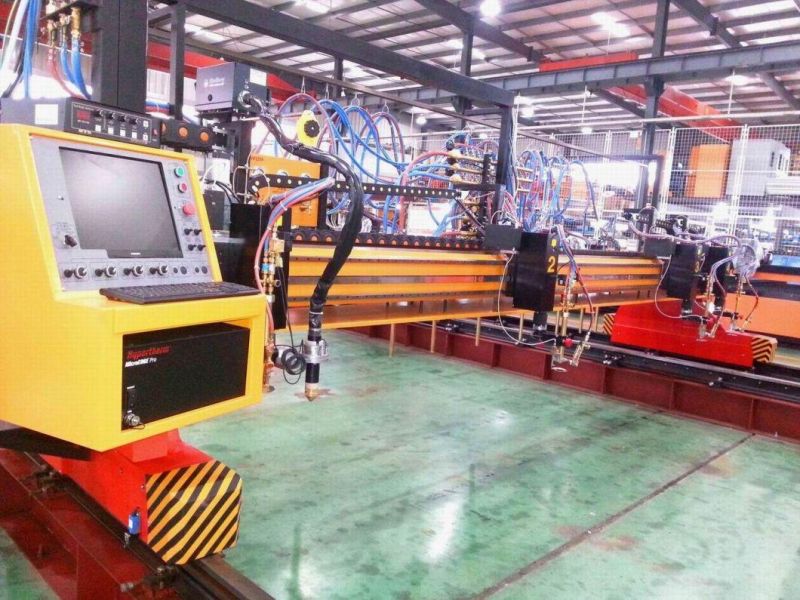 Heavy Duty CNC Plasma Flame Steel Plate Cutting Machine