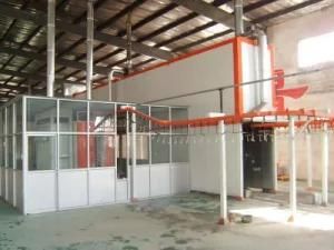 Horizontal Type Powder Coating Line