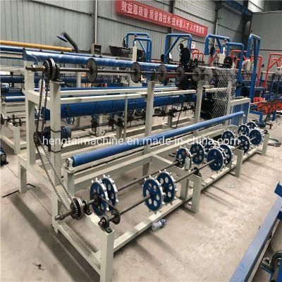 Nepal Popular Chain Link Fence Machine/Diamond Mesh Wire Netting Machine