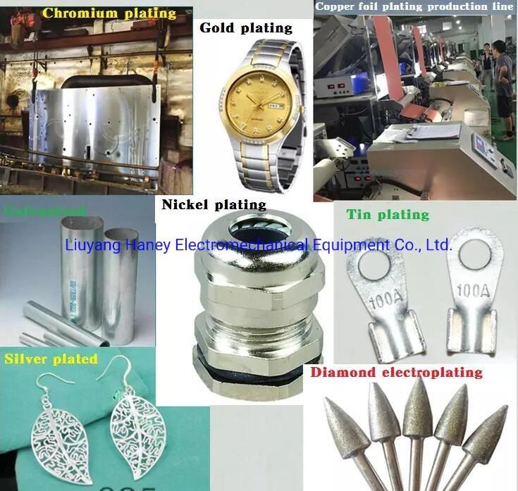 Low Ripple Copper Electroplating Equipment 6000A for Metal Electroplating Machinery