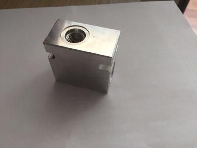 Aluminum CNC Machining SAE6 Standard Manifold Block