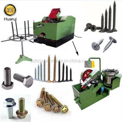 Drywall Chipboard Self Tapping Screw Making Machine Thread Rolling Machine Cold Heading Machine