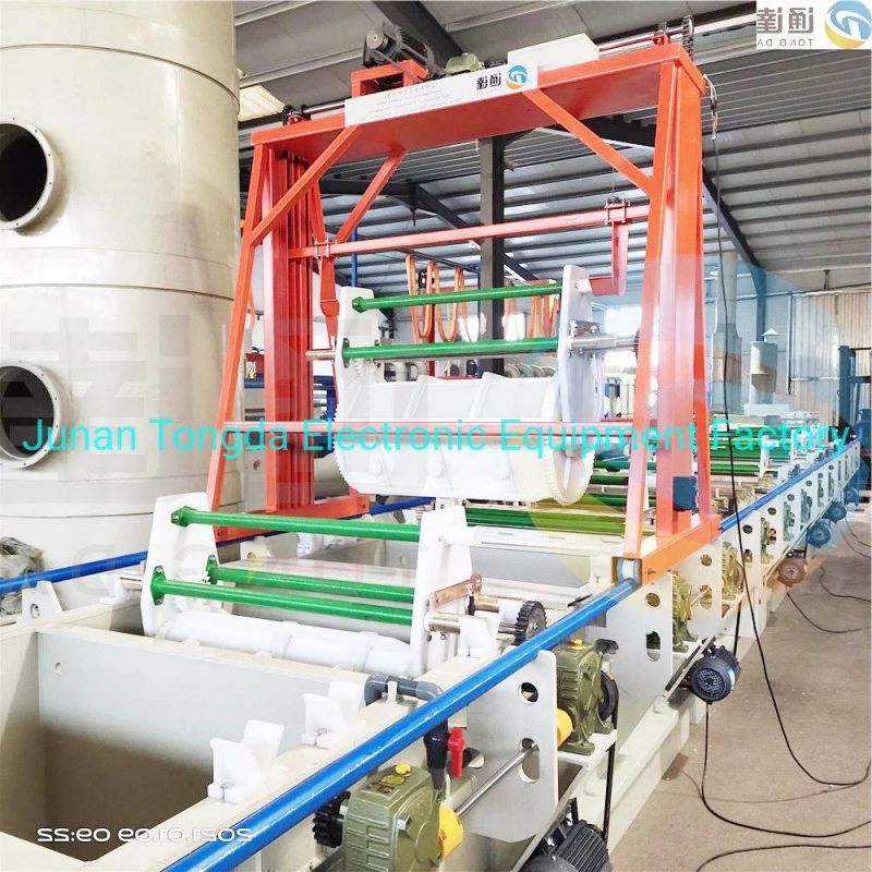 Tongda11 Silver Plating Line / Nickel Electroplating Equipment / Chrome Plating Machine Price