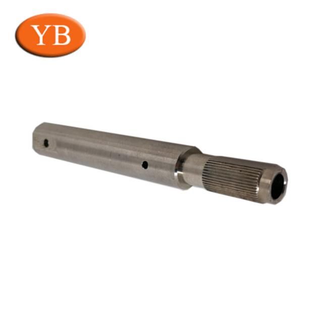 Stainless Steel Machine Machining Parts with Threaded Handle Connection Shaft Precision Machining Accessories